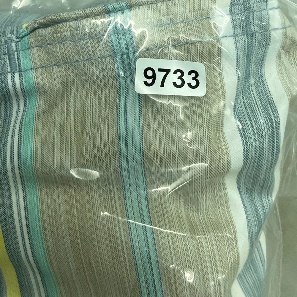 Tommy Bahama Swim Trunks Men XXL Blue Stripe Board Shorts Mesh Lined Surf Resort